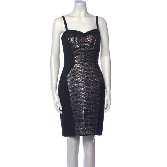 MILLYS quare Neckline Mini Dress - Picture 1 of 3